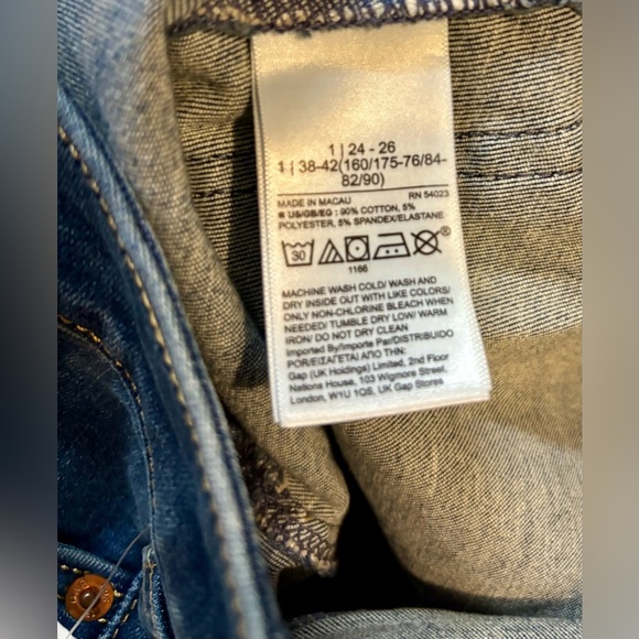 NWT GAP Women’s Size 24-26 (1) Ace Jeans - Picture 5 of 9